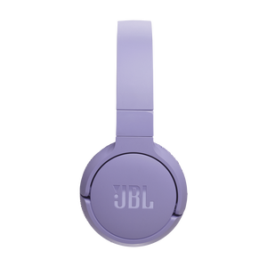 JBL Tune 670NC - Purple - Adaptive Noise Cancelling Wireless On-Ear Headphones - Left
